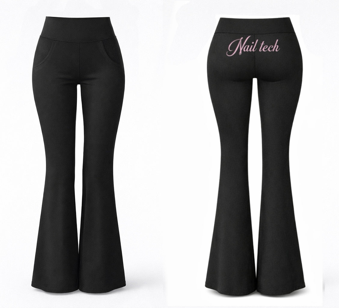 NAIL TECH FLARED LEGGINGS