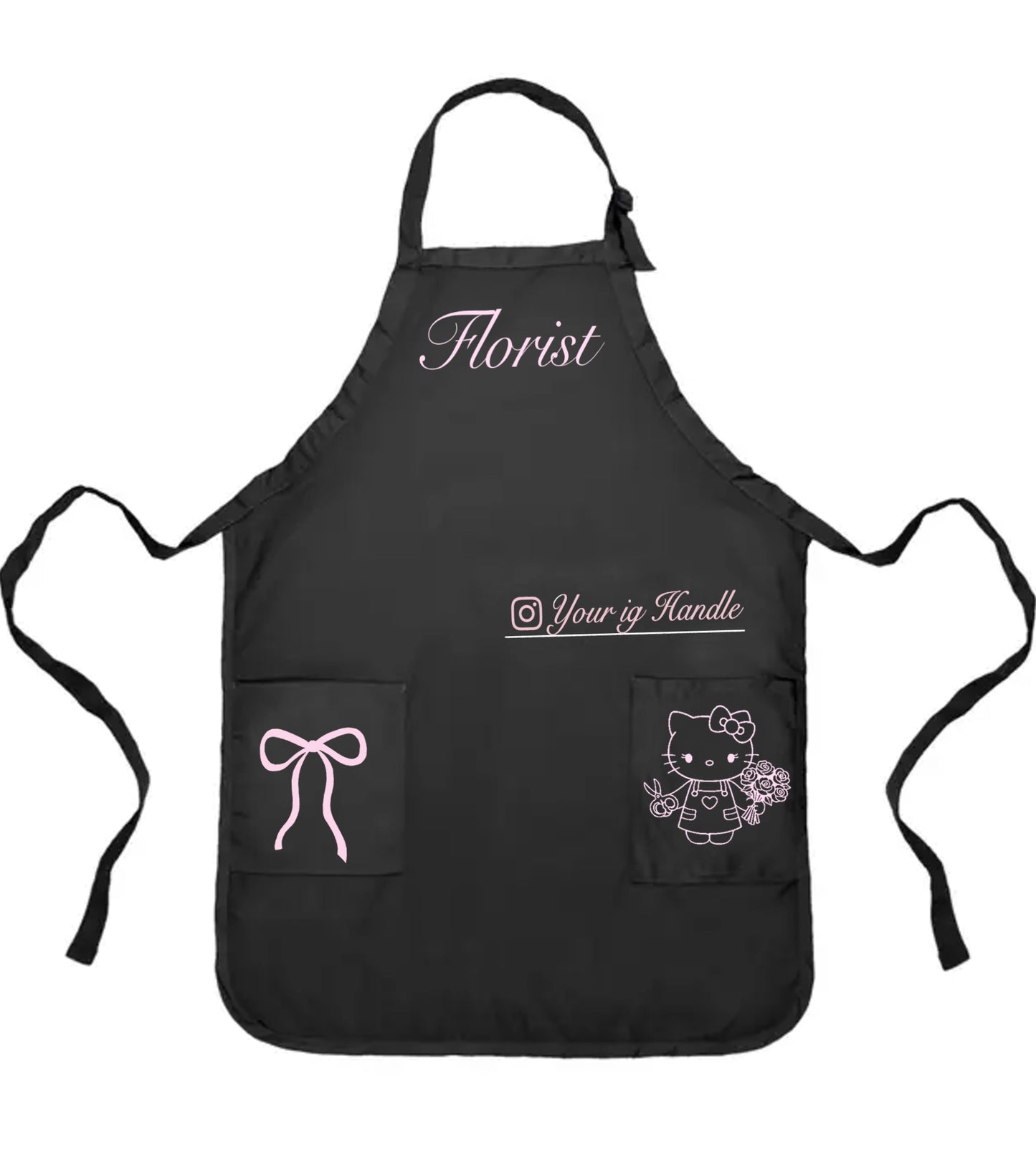 KITTY FLORIST APRON