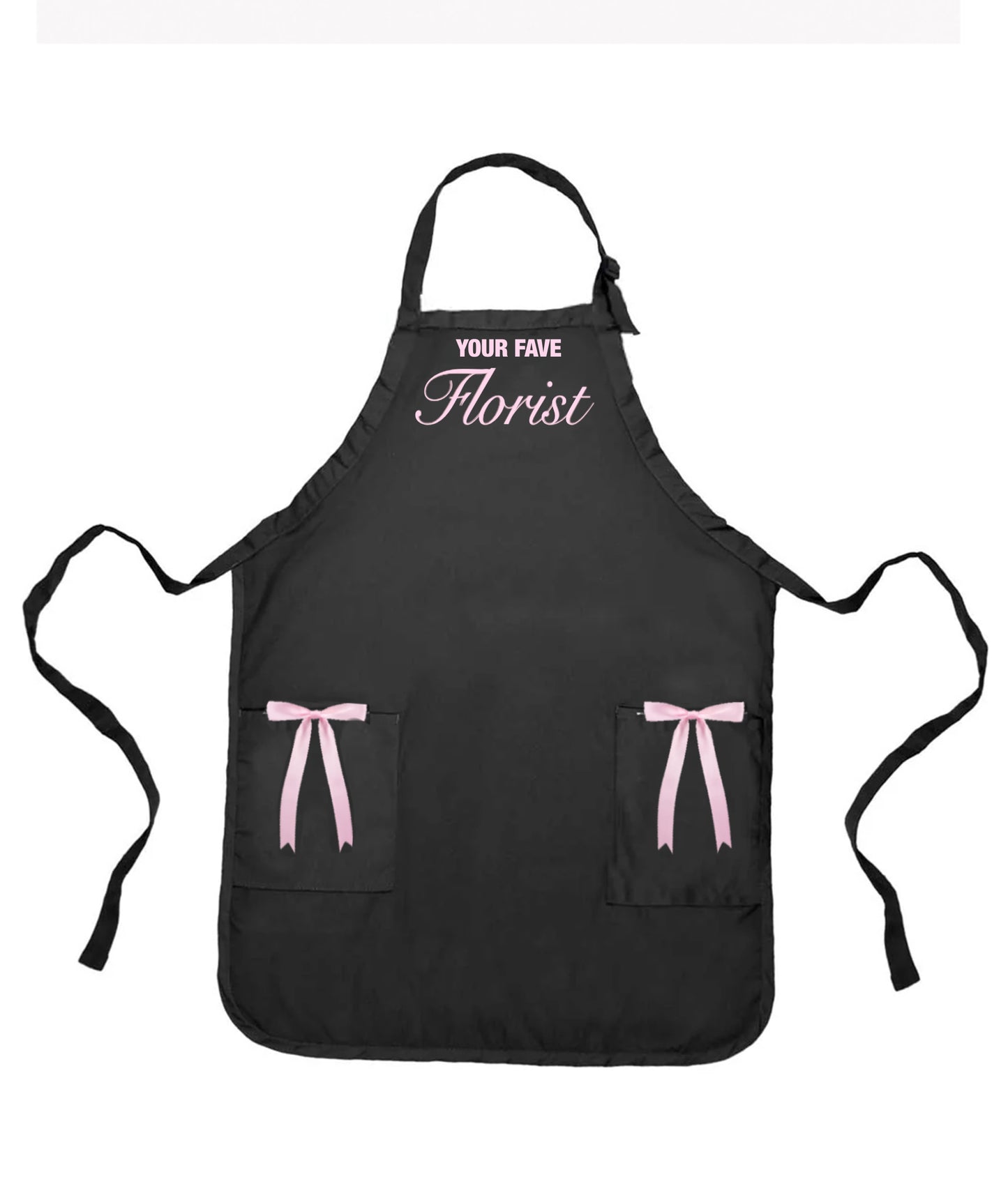 BOWS YOUR FAV FLORIST APRON