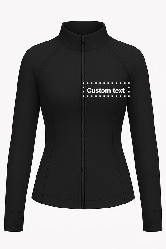 CUSTOM JACKET - FRONT (TEXT ONLY)