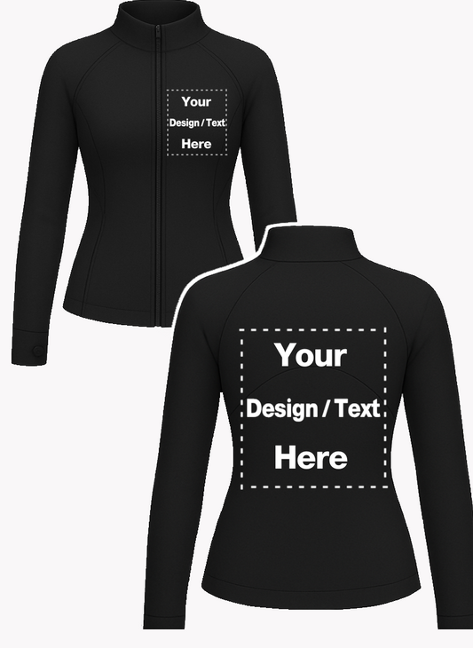 CUSTOM JACKET - BACK & FRONT DESIGN)