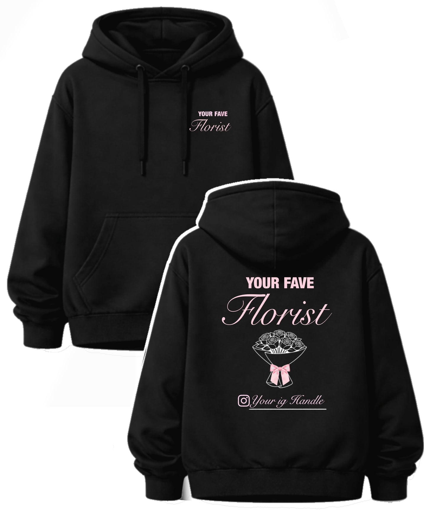 BOW YOUR FAVE FLORIST HOODIE