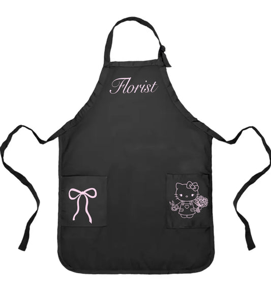 KITTY FLORIST APRON