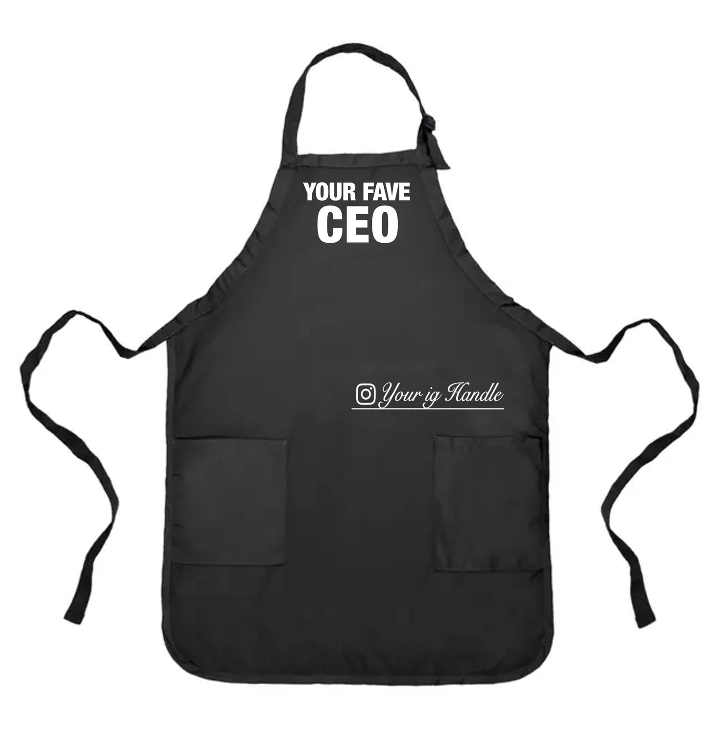 YOUR FAV CEO APRON