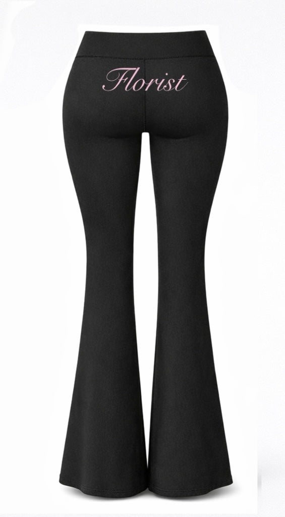 FLORIST FLARED LEGGINGS